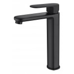 Cora Matte Black High Basin Mixer